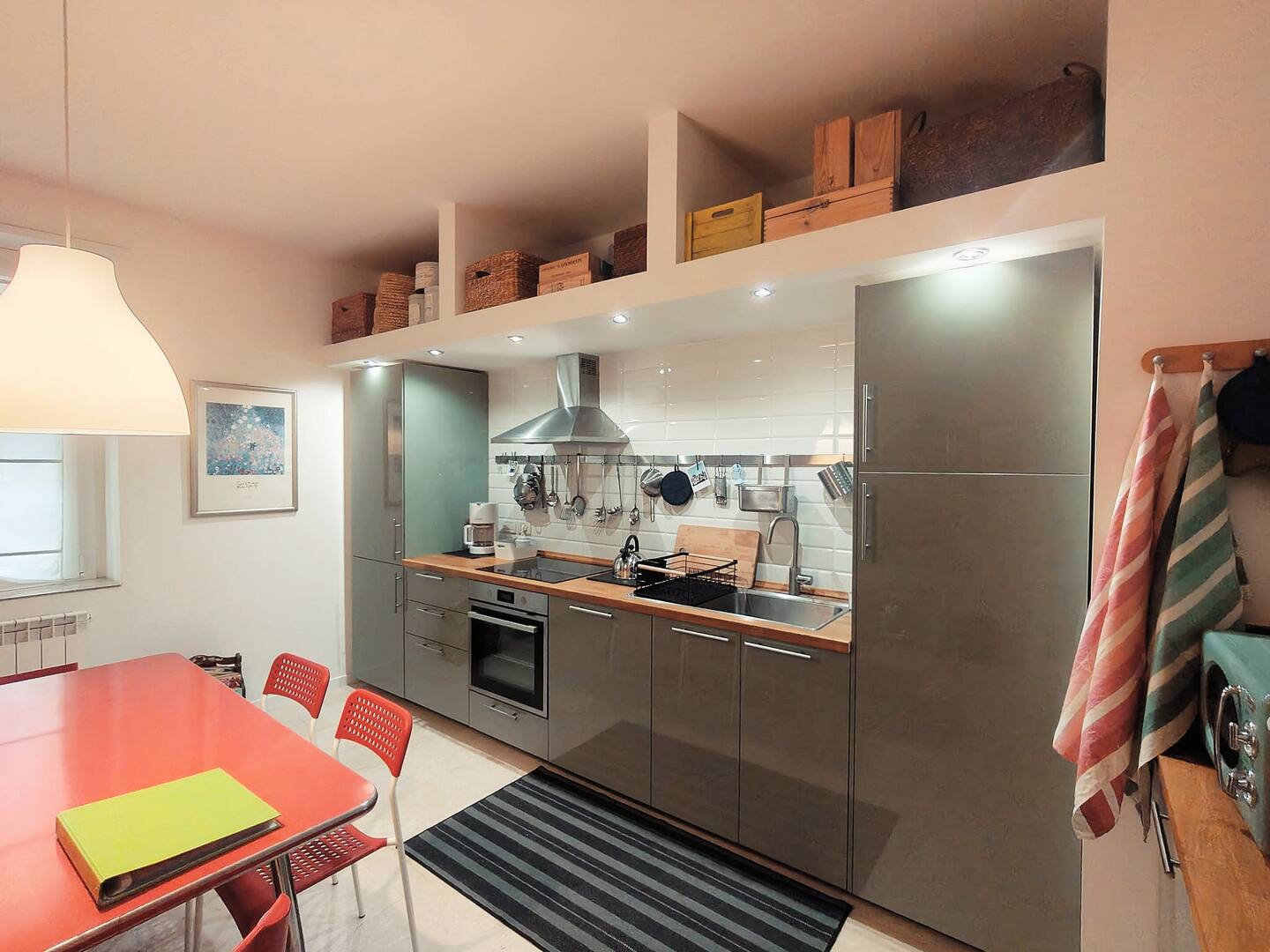Fully equipped kitchen